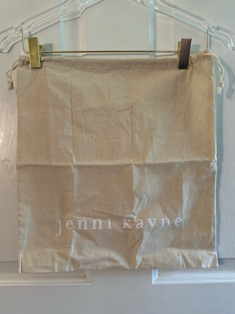 JENNI KAYNE NEW Linen Purse Shoes Dustbag Drawstring Closure